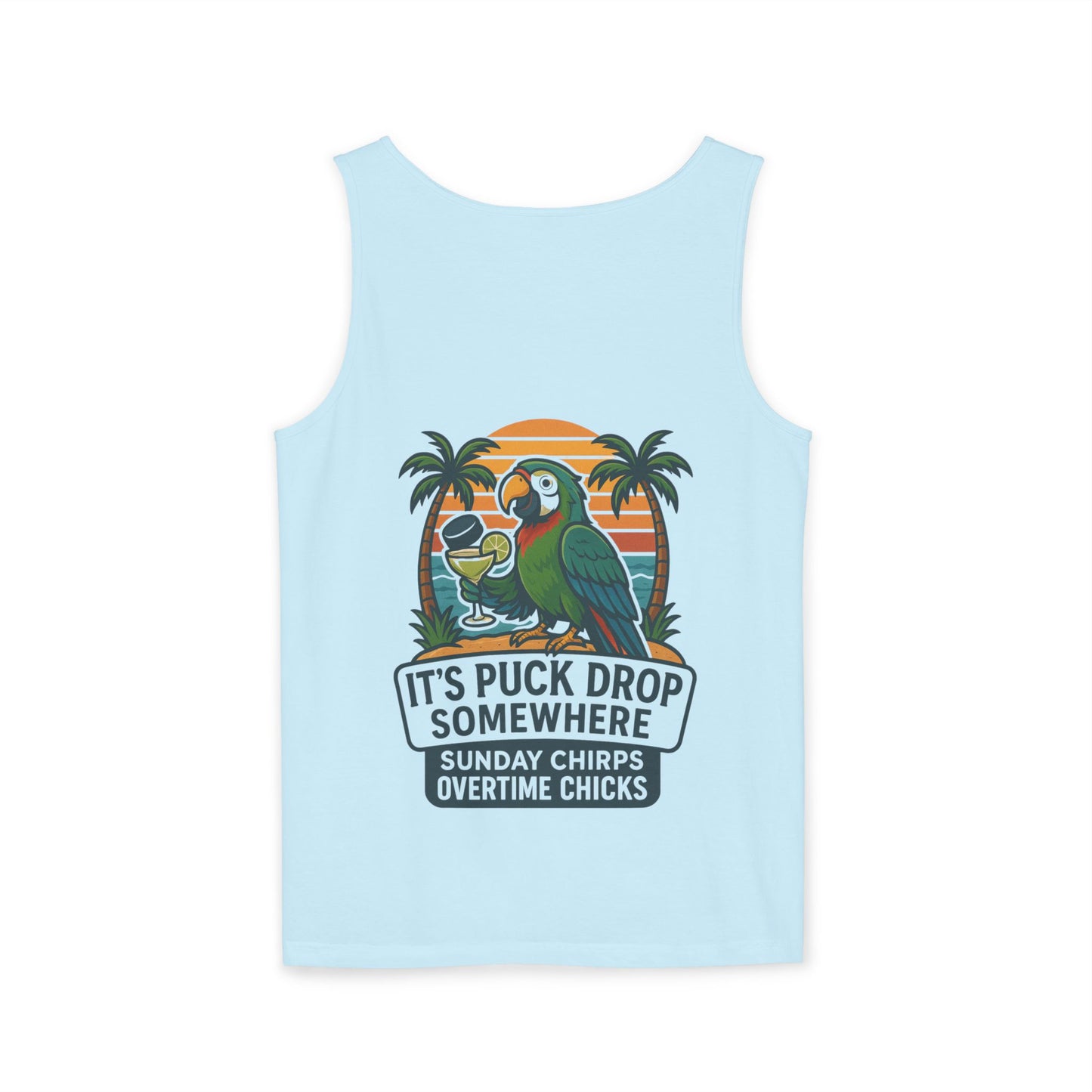 Puck Drop Somewhere Tank Top