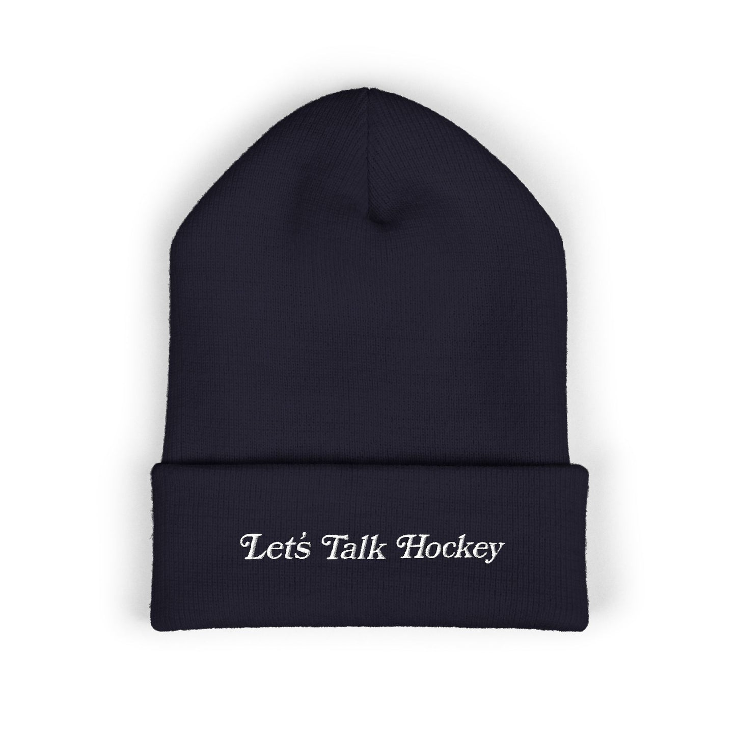 Let's Talk Hockey Beanie