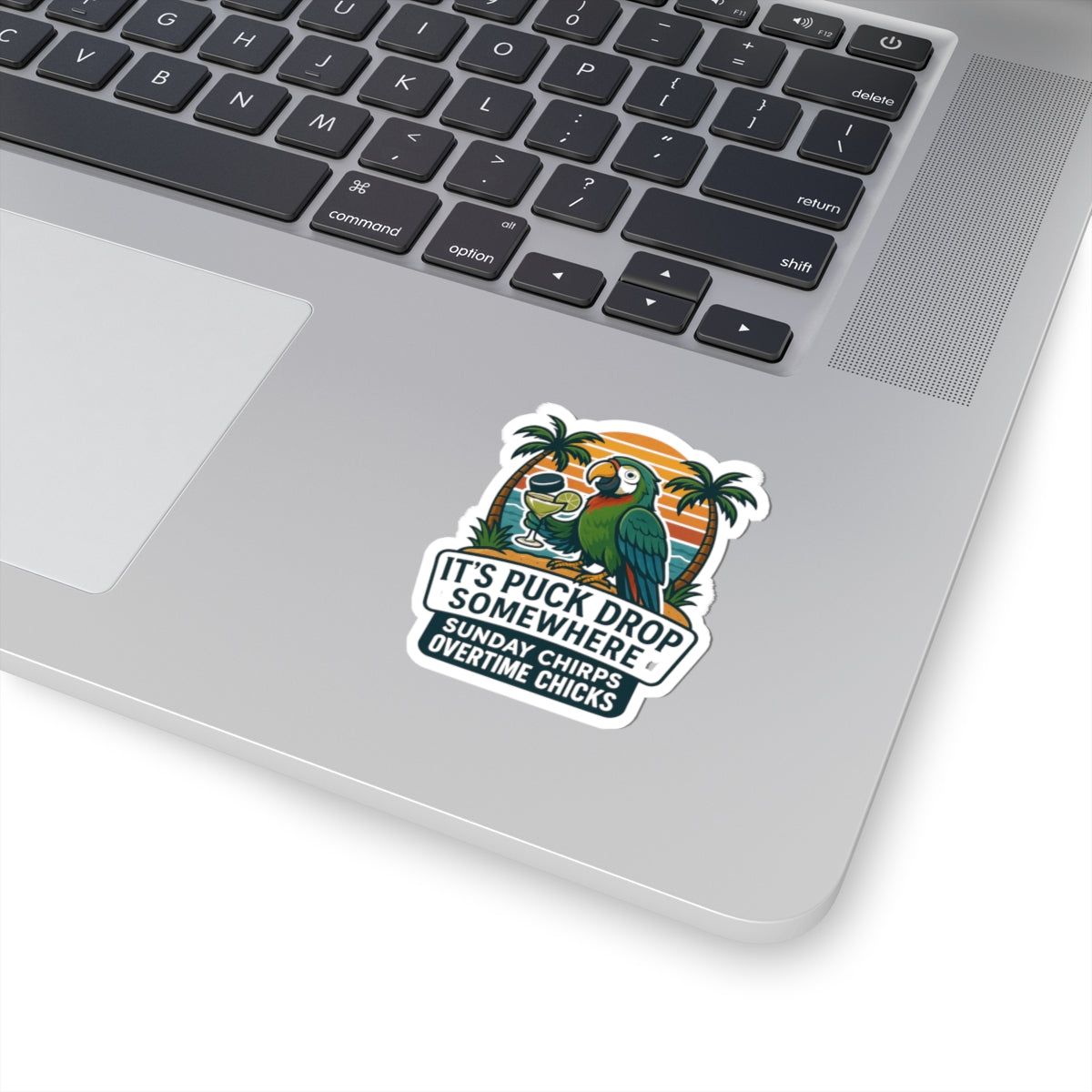 It's Puck Drop Somewhere Sticker
