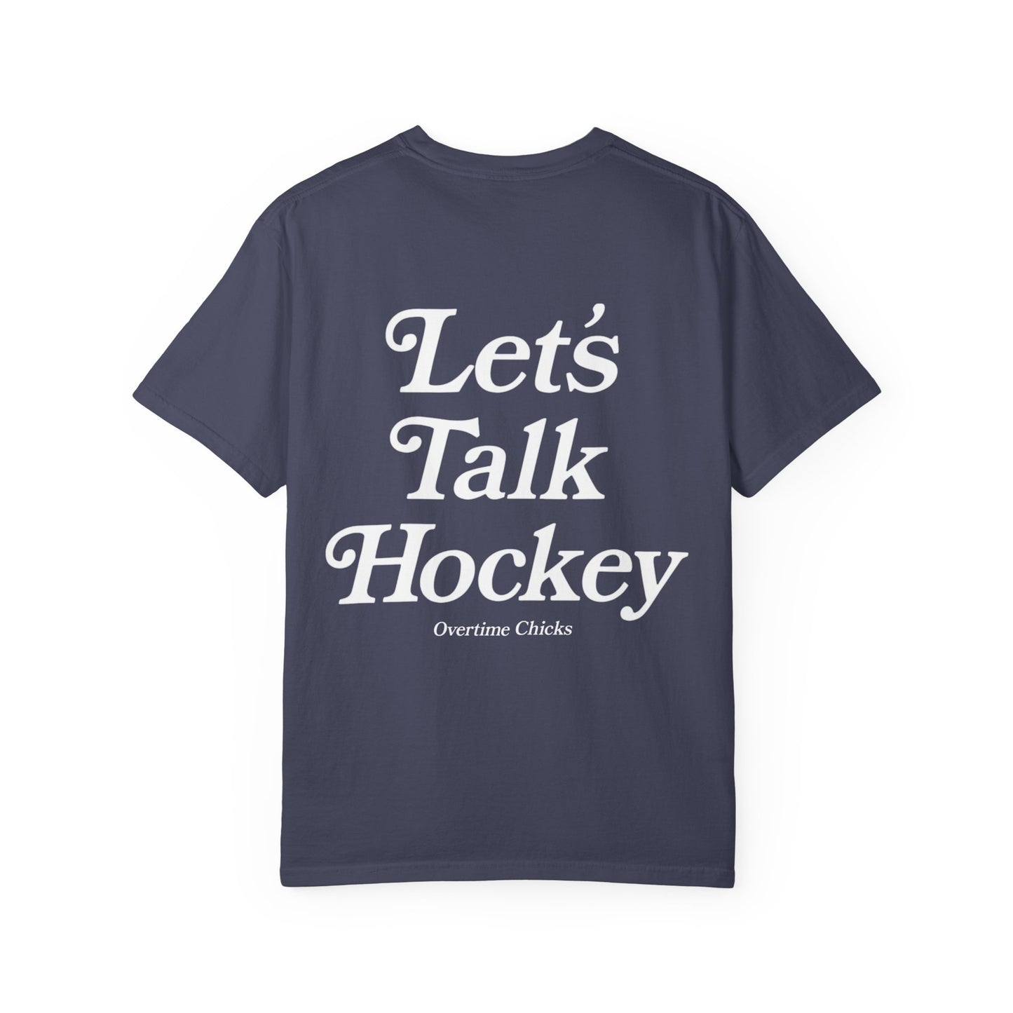 Let's Talk Hockey Tee