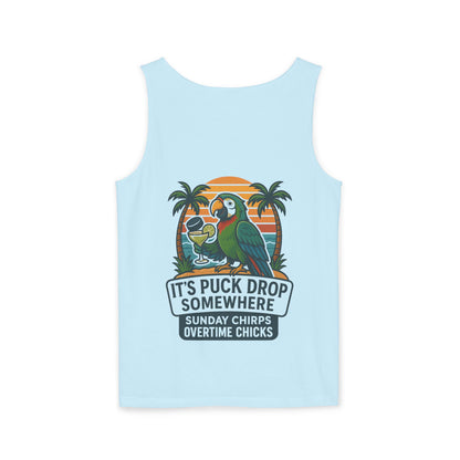 Puck Drop Somewhere Tank Top