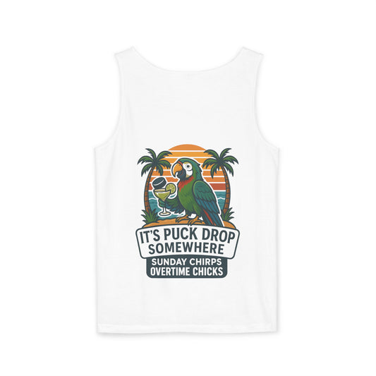 Puck Drop Somewhere Tank Top