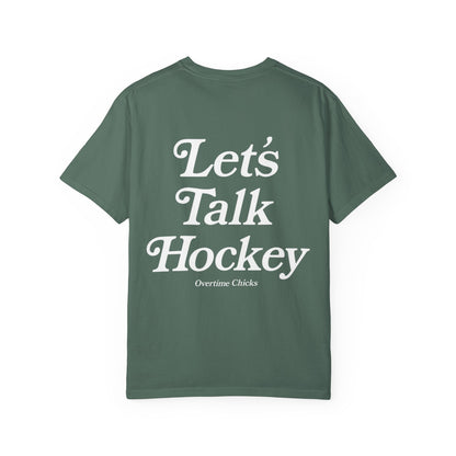 Let's Talk Hockey Tee