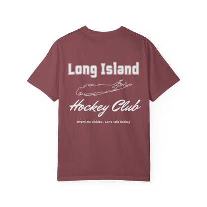 Long Island Hockey Club Map Tee