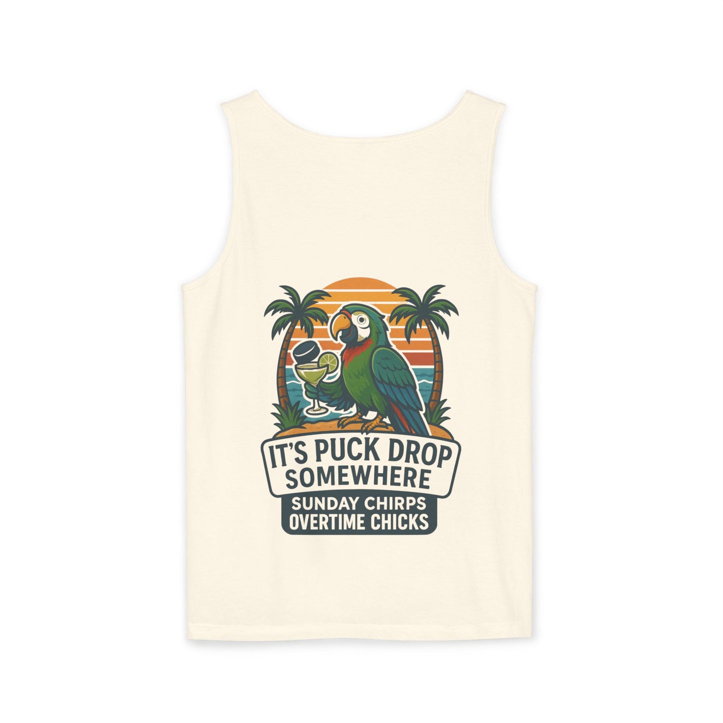 Puck Drop Somewhere Tank Top