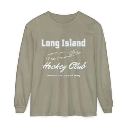 Long Island Hockey Club Map Long Sleeve