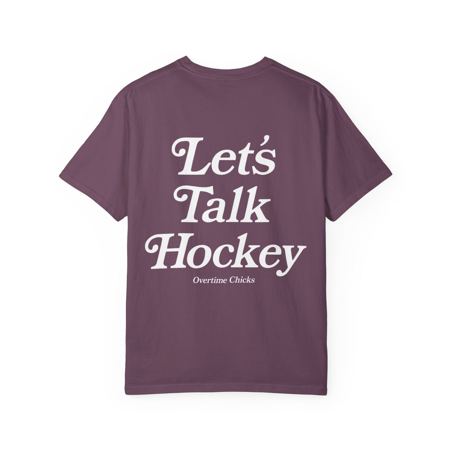 Let's Talk Hockey Tee