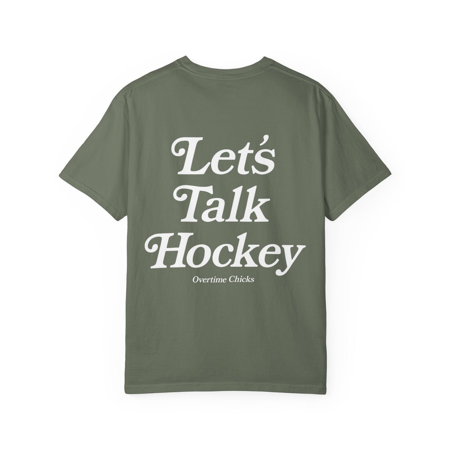 Let's Talk Hockey Tee