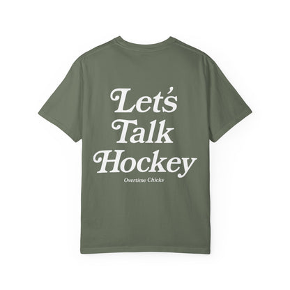 Let's Talk Hockey Tee