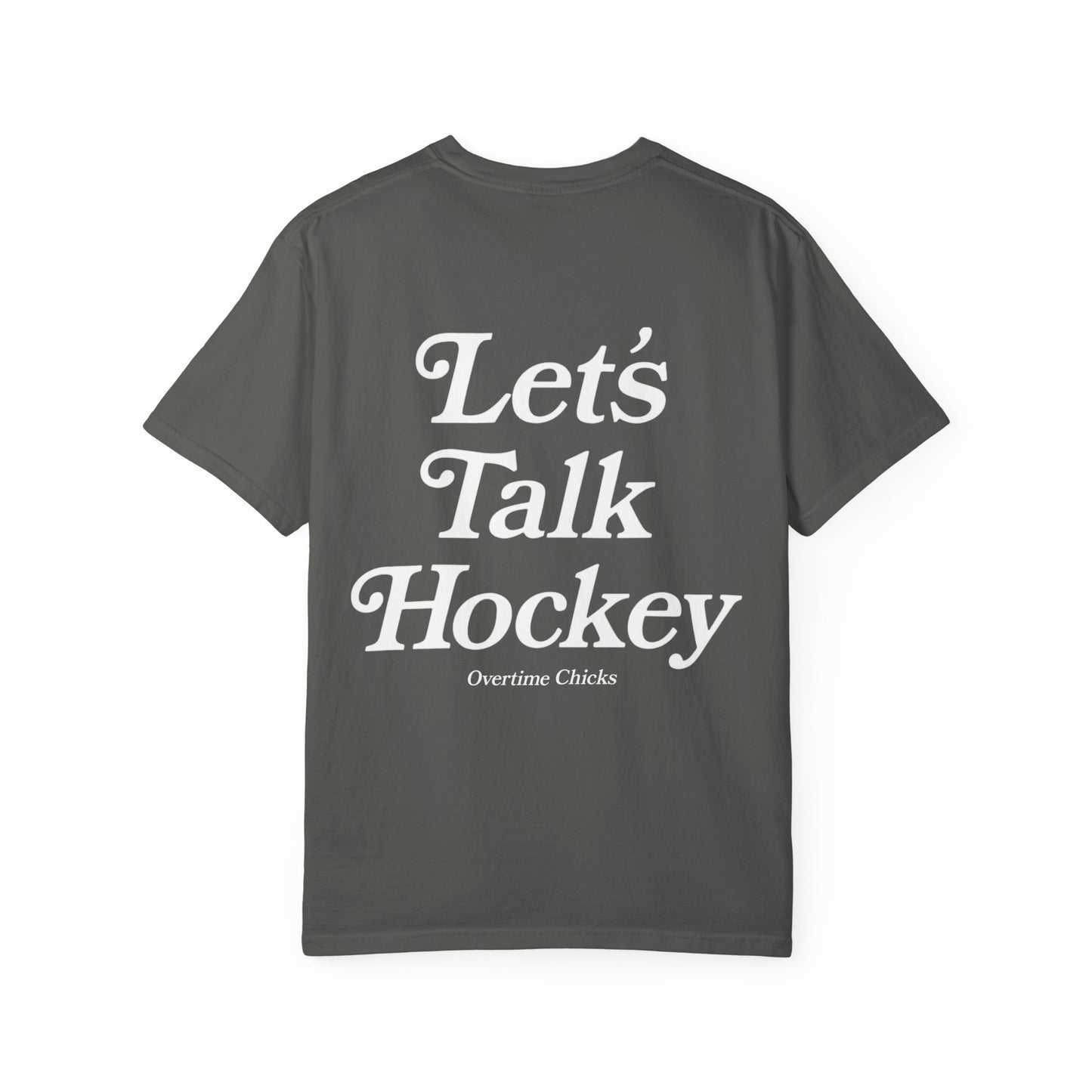 Let's Talk Hockey Tee