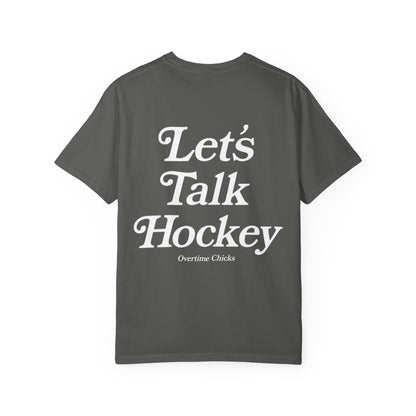 Let's Talk Hockey Tee
