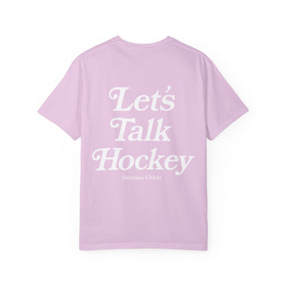 Let's Talk Hockey Tee
