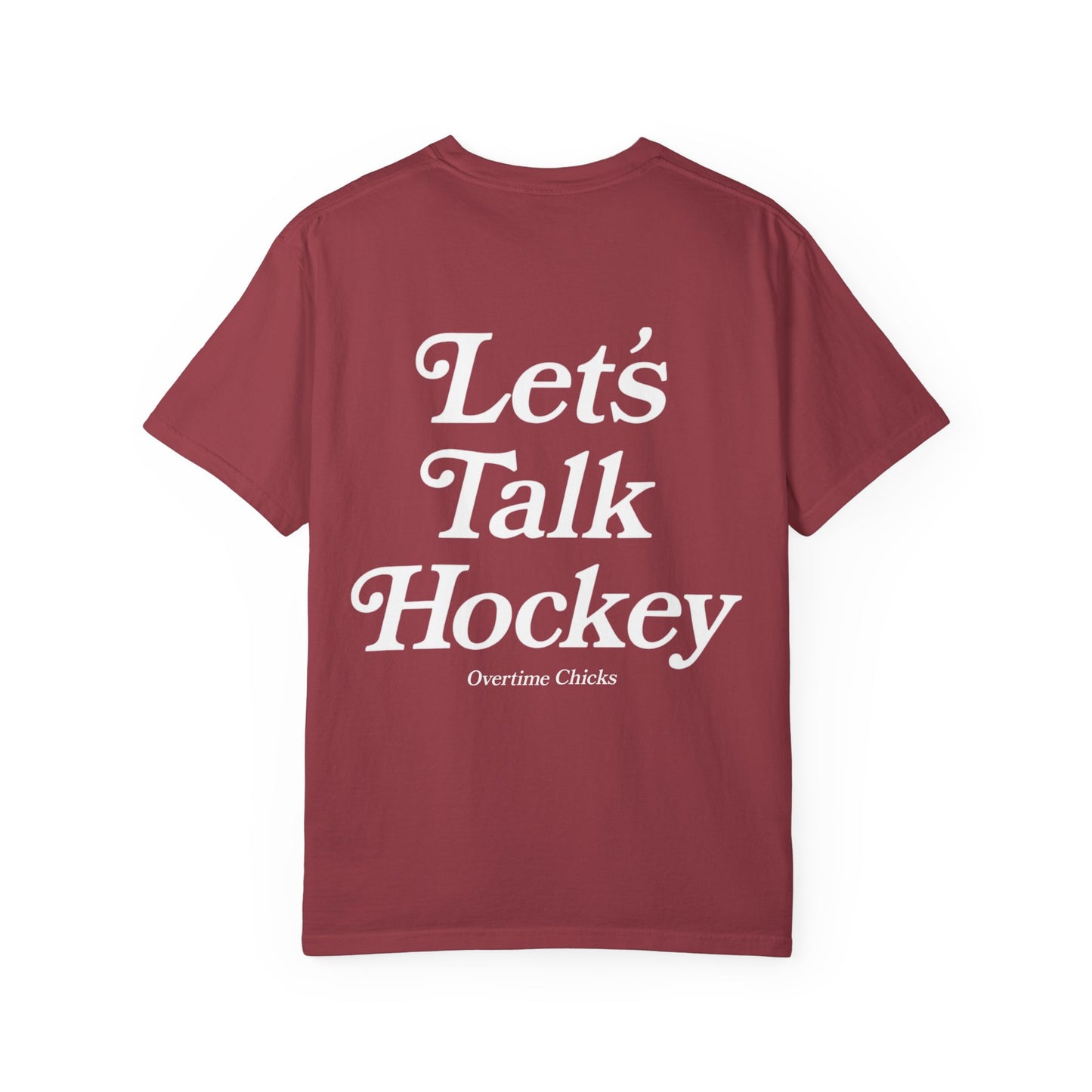 Let's Talk Hockey Tee
