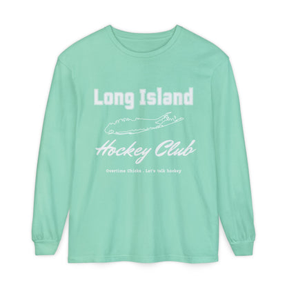 Long Island Hockey Club Map Long Sleeve