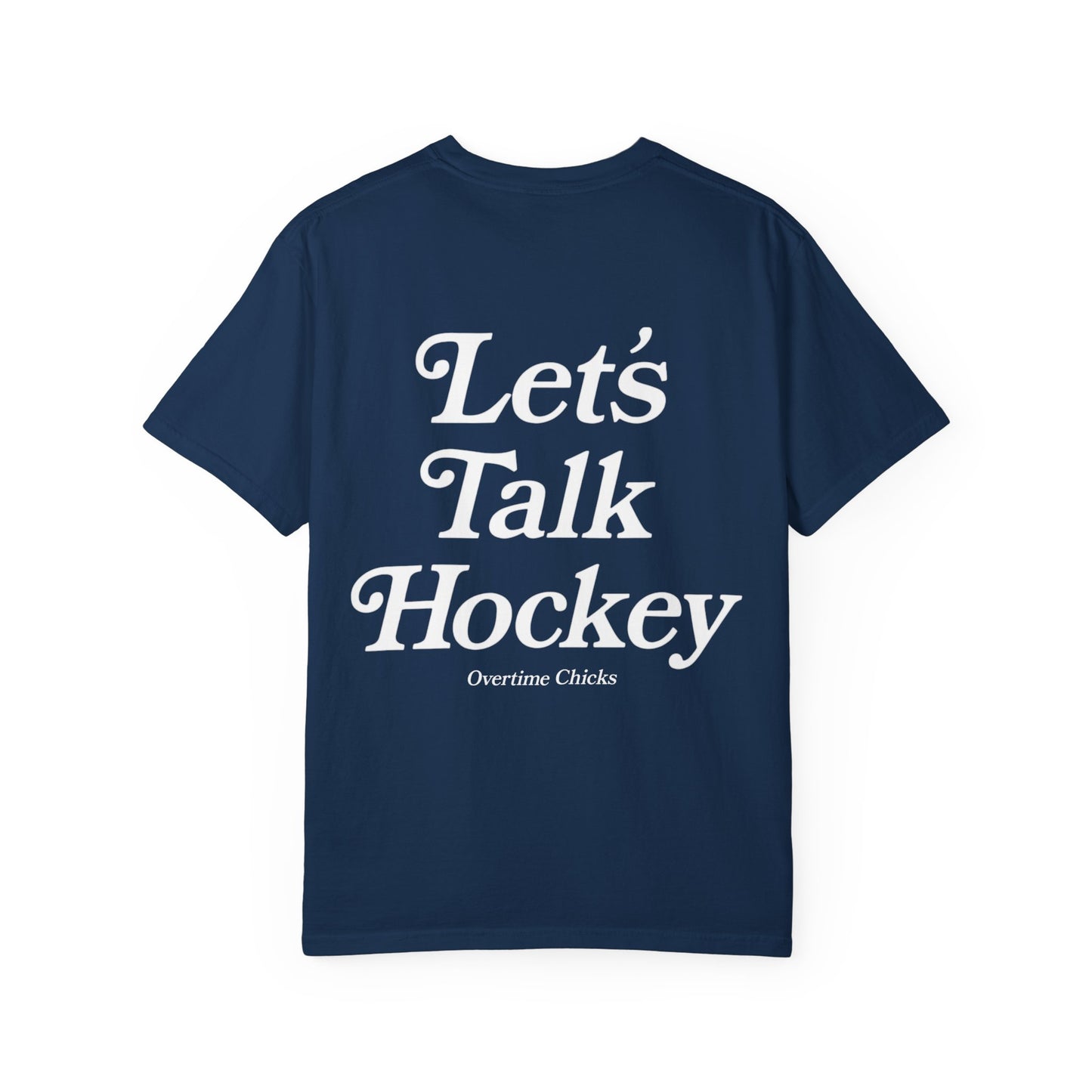 Let's Talk Hockey Tee