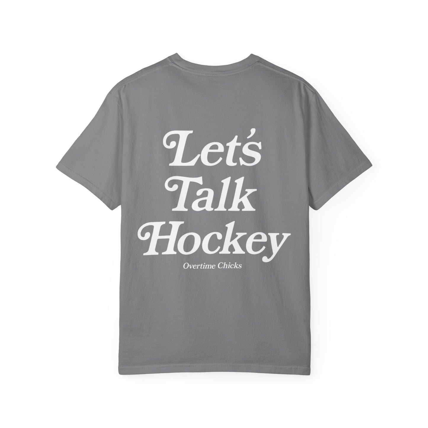 Let's Talk Hockey Tee