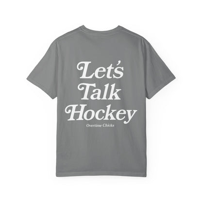 Let's Talk Hockey Tee
